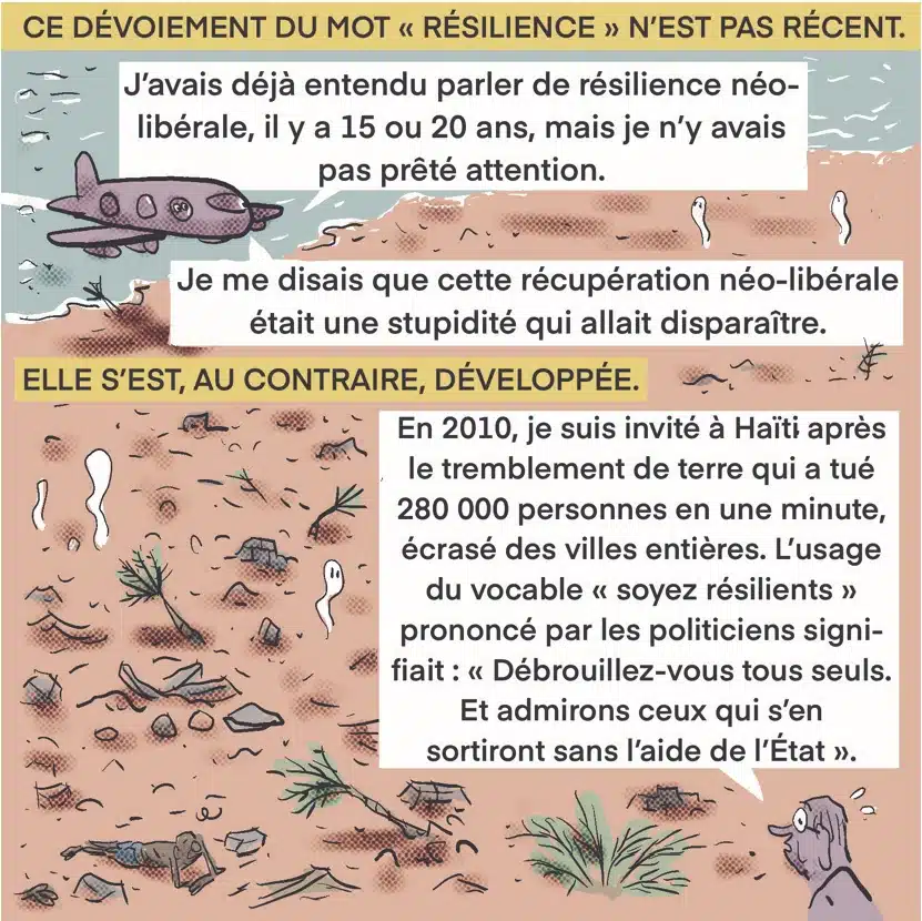 Ce dévoiement du mot "résilience" n'est pas récent. Il s'est, au contraire, développé