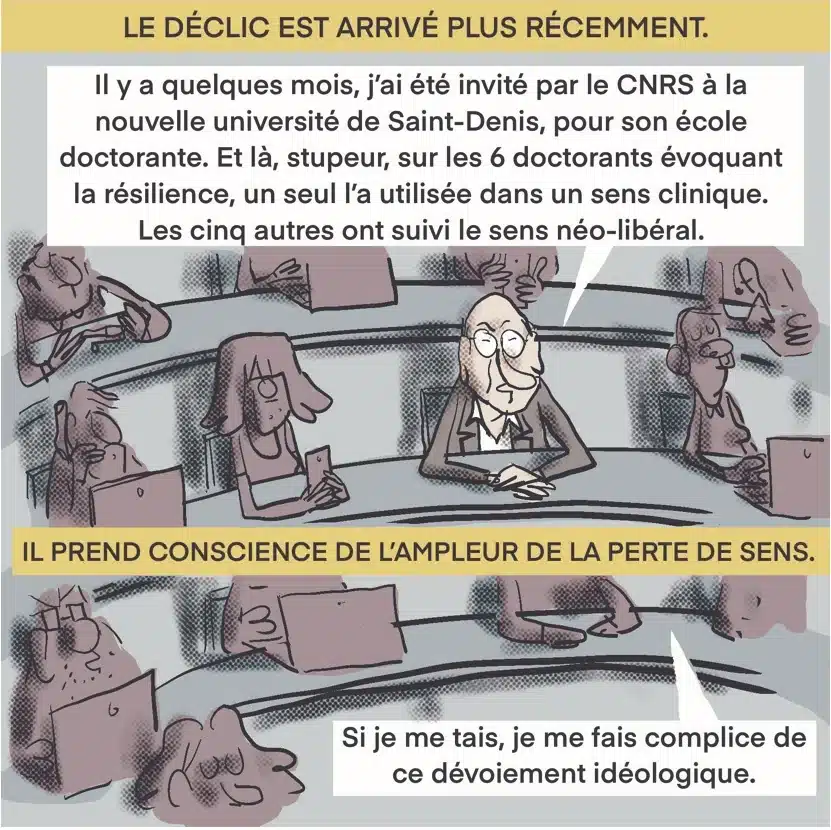 Boris Cyrulnik a pris conscience de l'ampleur de la perte de sens