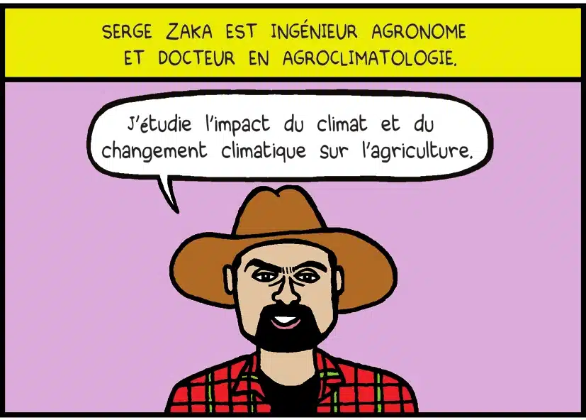 Première case du strip