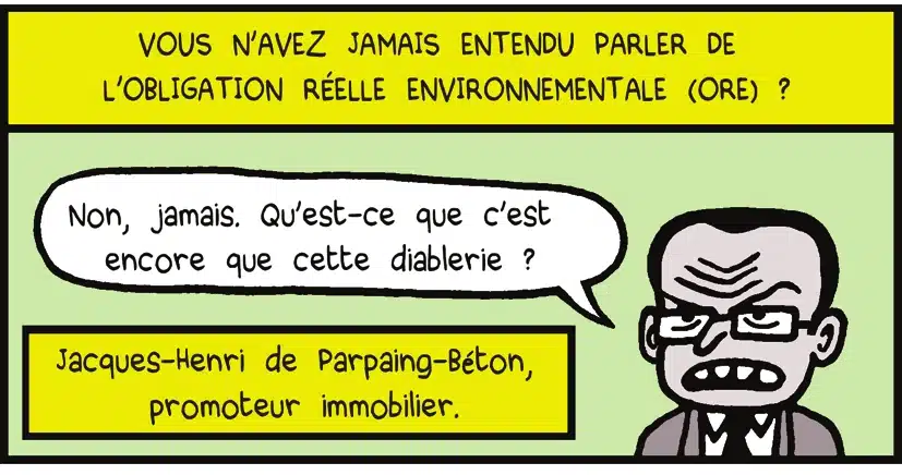 Première case du strip