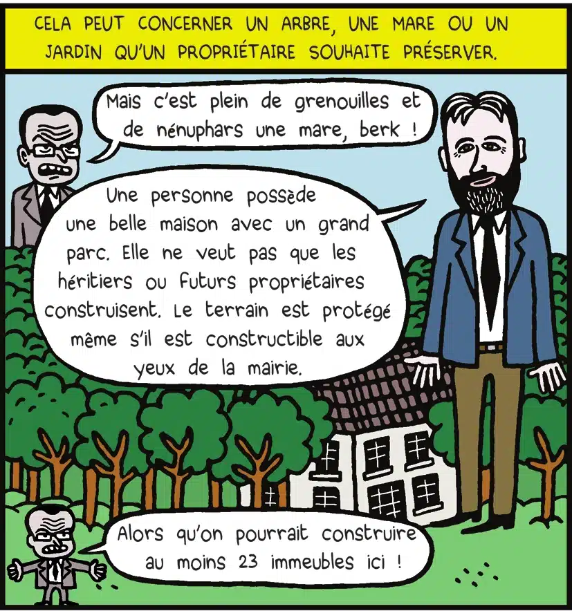 Troisième case du strip