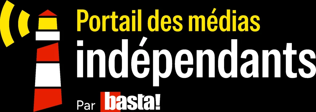 Le logo du portail des médias indépendants de Basta!