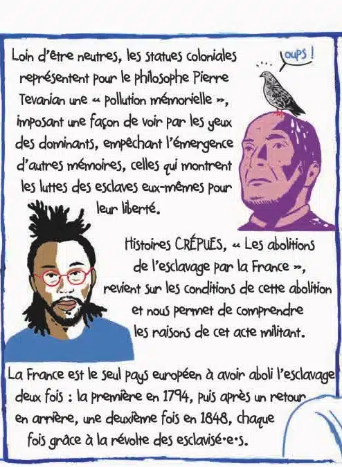 Deuxième case du podcast dessiné