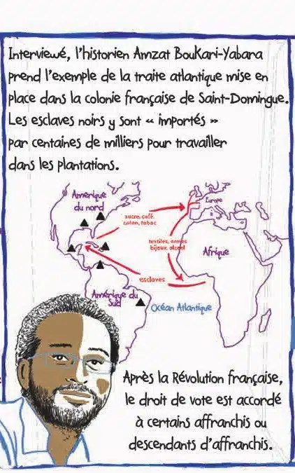 Troisième case du podcast dessiné