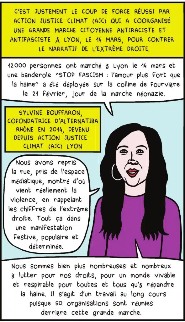 Troisième case du stripC'est