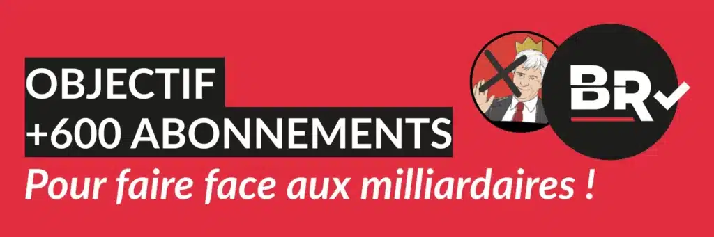 Face à Bolloré et aux milliardaires, l'objectif est de récolter 600 abonnements supplémentaires